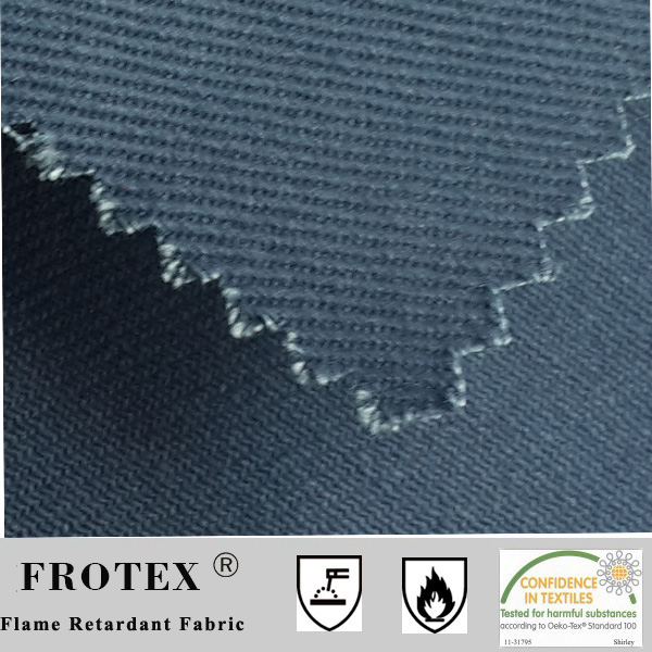 Heavy Weight 410gsm Fire Resistant Woven Twill Fabric