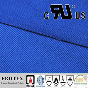 UL Certified NFPA2112 cotton/nylon 88/12 FR fabric for workwear clothes